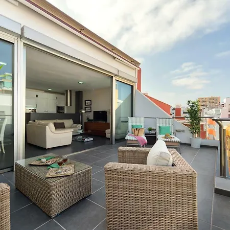 شقة Living Canteras Homes - Canteras Penthouse لاس بالماس دي غران كاناريا